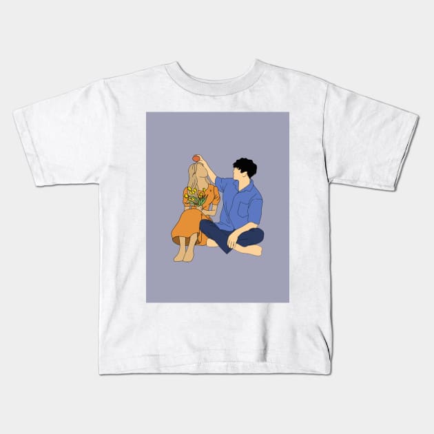 Percabeth Kids T-Shirt by ThePureAudacity